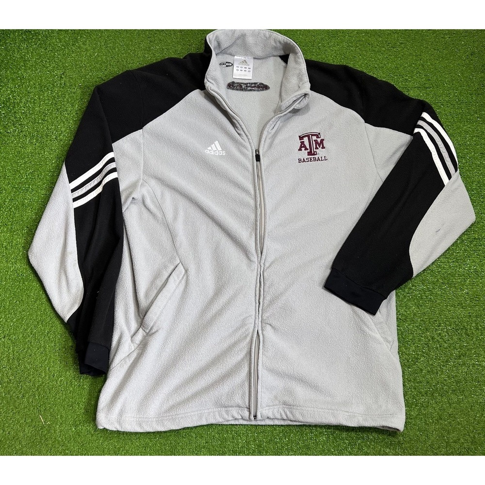 2007 Texas A&M team issue fleece Med Aggie baseball Adidas Inaugural Year